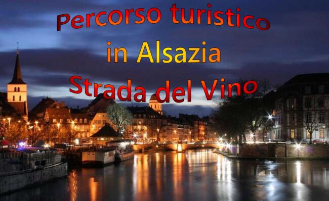 Alsazia, strada del vino